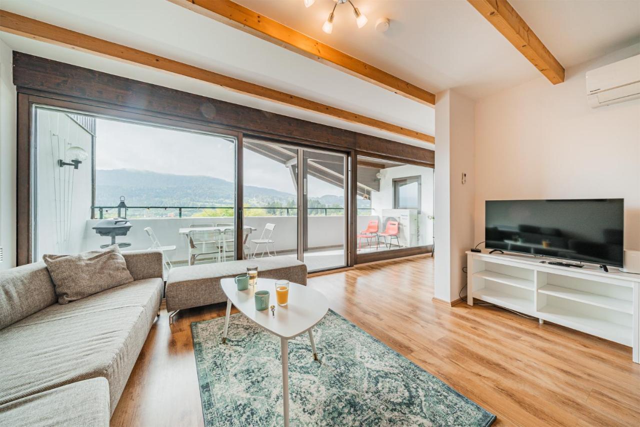 Panorama-Apartments In Unmittelbarer See-Nahe Schiefling am See Dış mekan fotoğraf